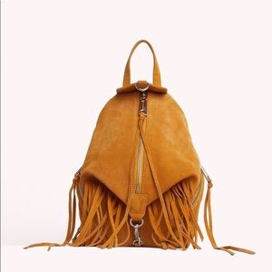 Rebecca Minkoff mini Julian with fringe backpack